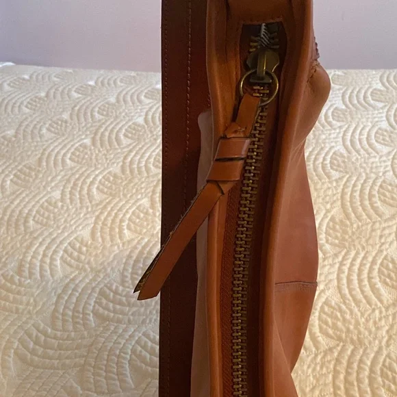 Coach Brown Leather Bucket Hobo Bag - Picture 15 of 16